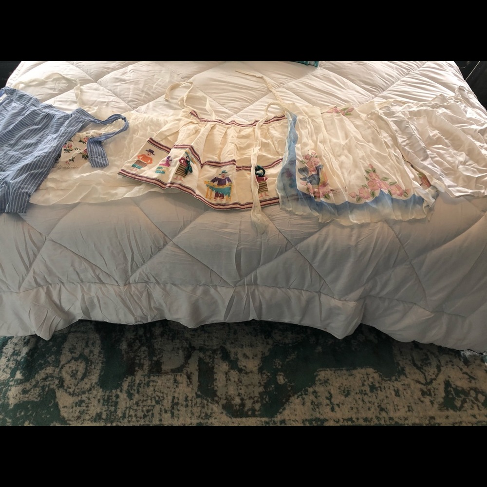 Lot of Vintage Aprons